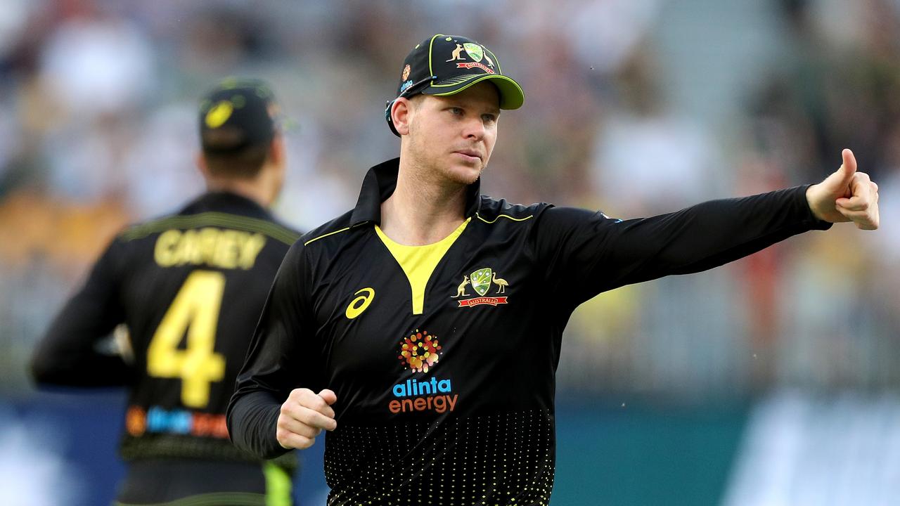 Smith played a starring role in Australia’s T20 demolitions of Sri Lanka and Pakistan. Picture: AAP