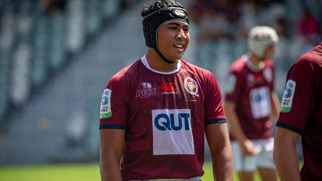 Reds player Kiama Jione. Picture: Tom Primmer/QRU.