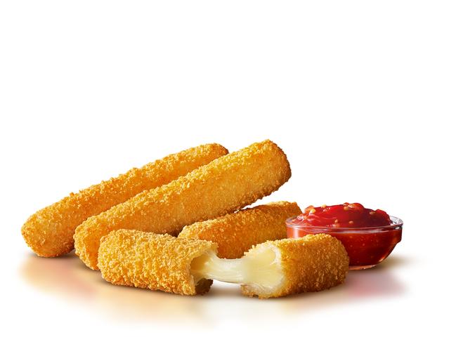 Cheese lovers, rejoice! The Mozzarella Sticks are back. Picture: Supplied