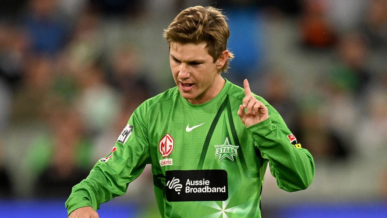 Adam Zampa thought it was out.. (Photo by Morgan Hancock/Getty Images)