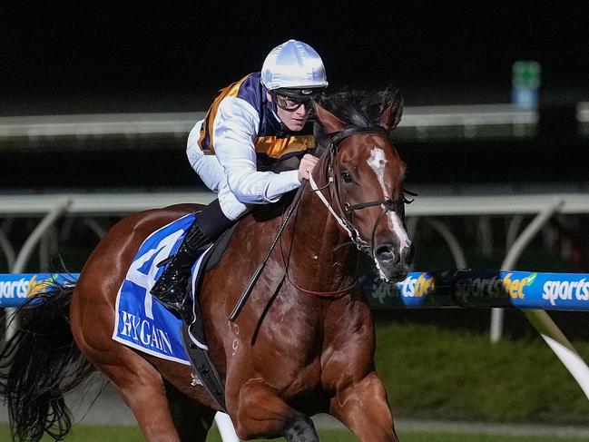 The Creator (NZ) ridden by Ethan Brown wins the Stephen Northcott 0-64 Handicap at Sportsbet Pakenham on April 04, 2024 in Pakenham, Australia. (Photo by George Sal/Racing Photos via Getty Images)