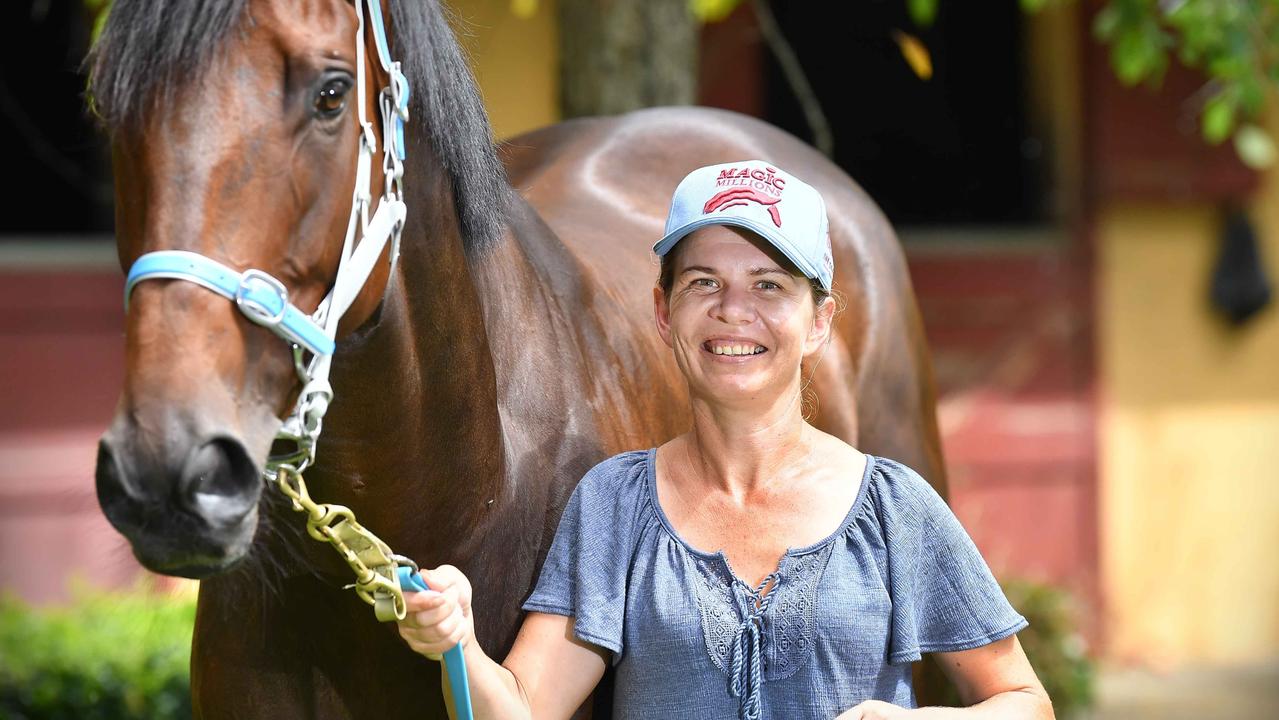 Sunshine Coast Turf Club local trainer Louise White. Picture: Patrick Woods.