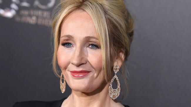 JK Rowling’s transphobic comments have sparked fury several times this year. Picture: AFP.