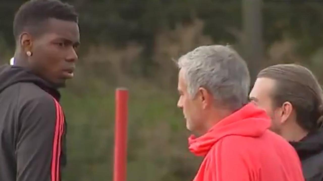 An Instagram mix-up was behind Jose Mourinho's training ground row with Paul Pogba.
