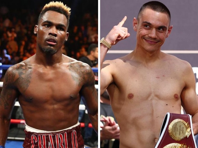 Jermell Charlo and Tim Tszyu.