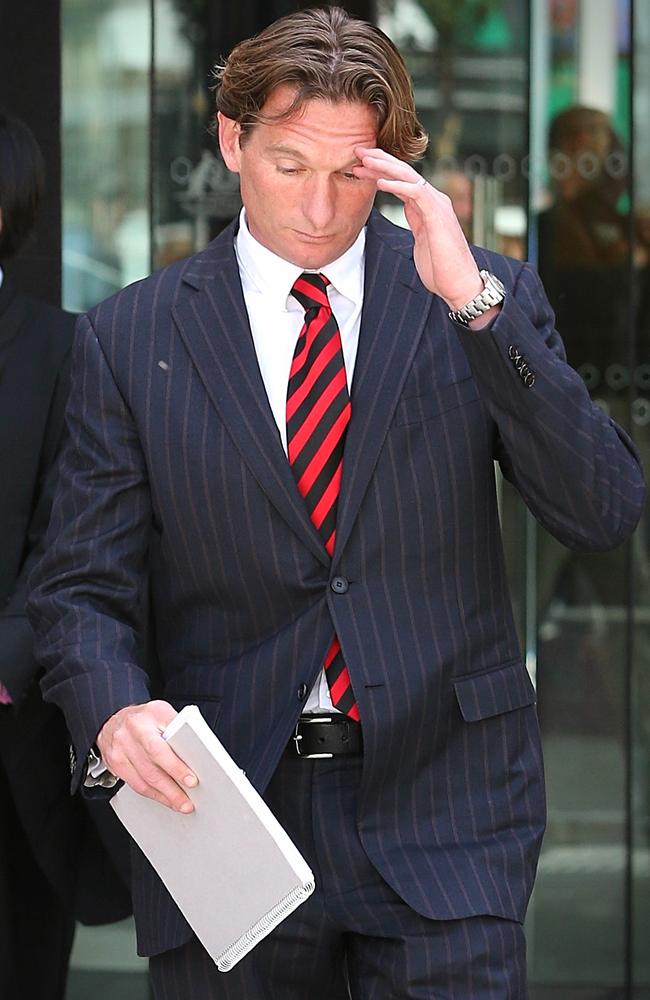 James Hird fought ASADA and WADA all the way. Picture: Mark Stewart