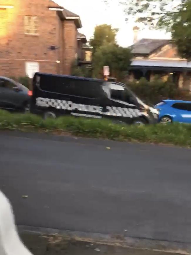 A number of police cars arrived at the popular park. Picture: Supplied/Tabitha