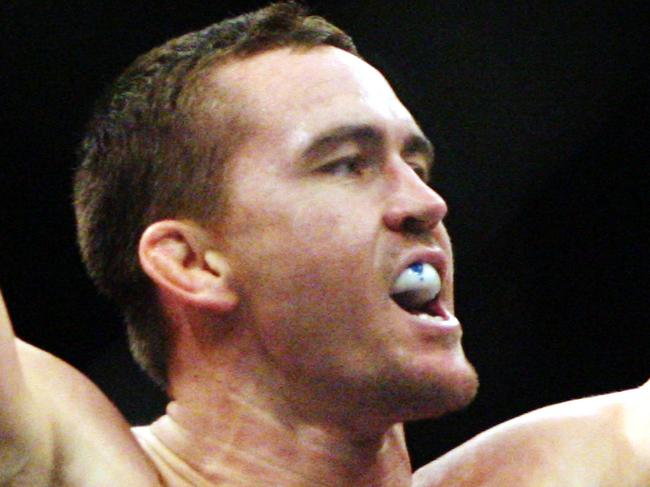 UFC 127 at Sydney Acer Arena February 27, 2011. Aussie Kyle Noke wins his fight against Tom Blackledge.