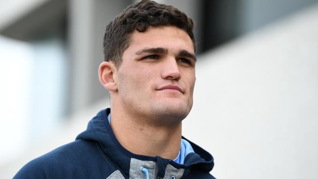 Nathan Cleary is hoping to play despite an ankle injury.