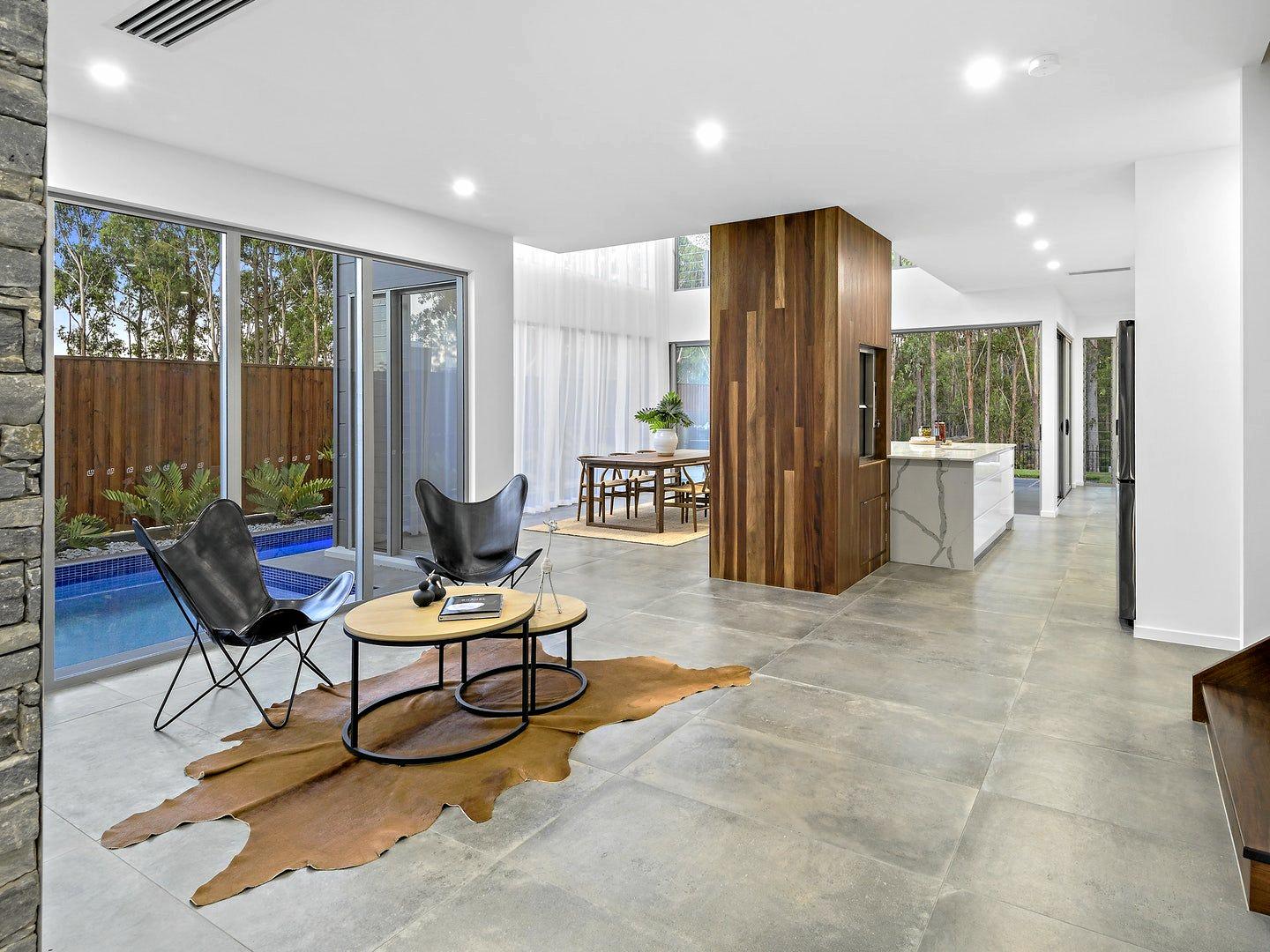 The PS Designer Homes display home that won a Master Builders Queensland Award.