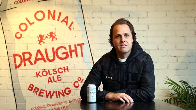 Lawrence Dowd, managing director of Colonial Brewing. Picture: Aaron Francis