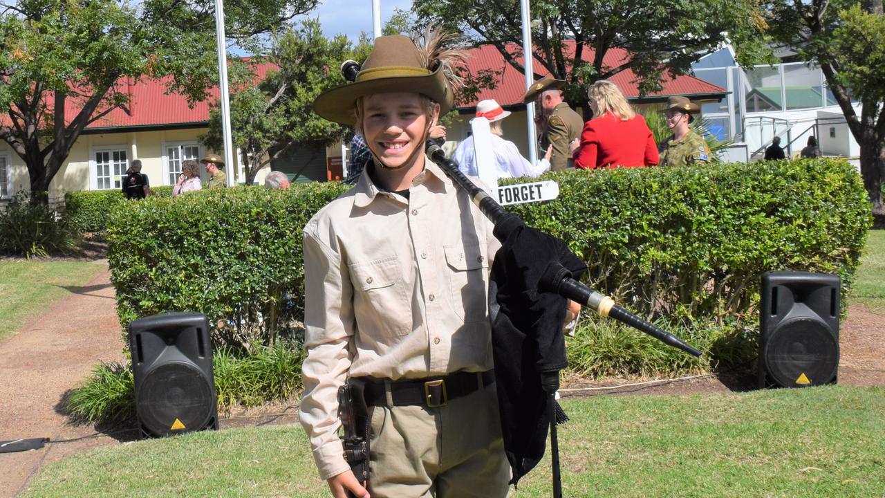 Dalby residents rallied for the Anzac Day parade and commemoration service for 2023. Picture: Emily Devon