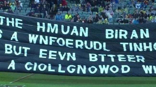 Written like a true Collingwood supporter.