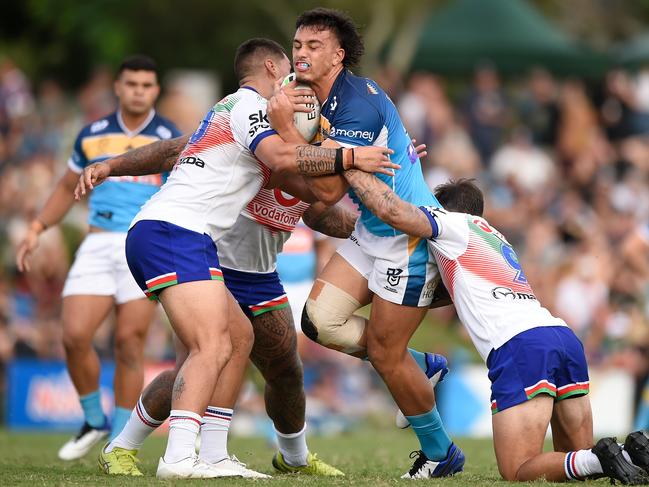 Tino Fa'asuamaleaui could be the NRL’s buy of the year. Picture: Matt Roberts/Getty Images