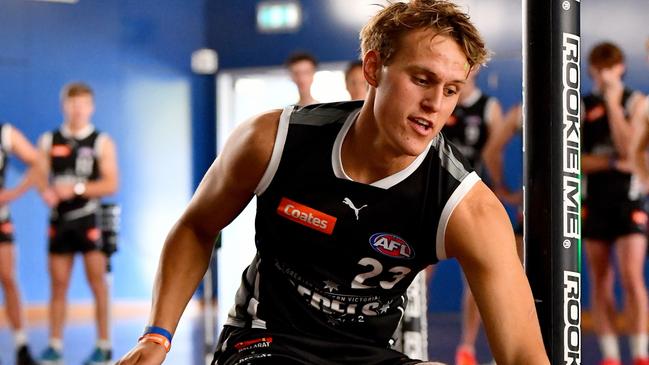 George Stevens. Picture: Josh Chadwick/AFL Photos via Getty Images