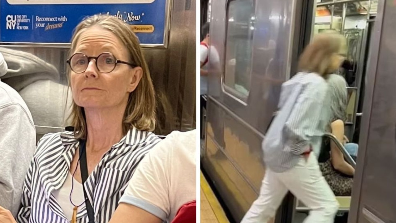 A-lister spotted stacking it on train ride