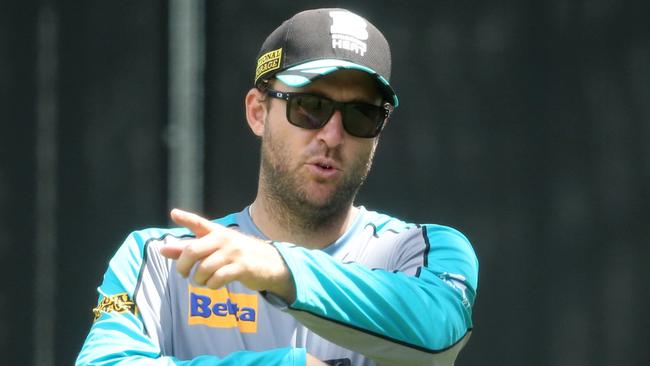 Daniel Vettori won’t return as Brisbane Heat coach next year. Picture: Jono Searle