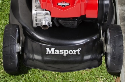 Bunnings mower online wheels