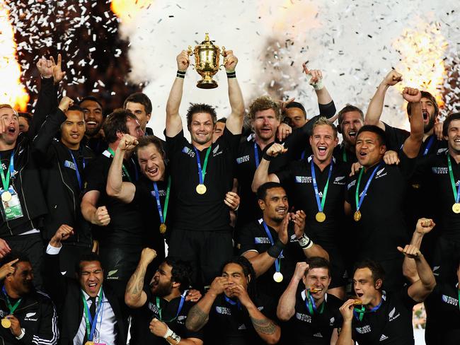 The World Cup winning All Blacks beat fellow Pool A members France in the 2011 final.