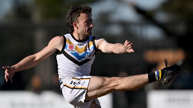 Joshua Vilinskis played a key role in Caroline Springs’ win. Picture: Andy Brownbill