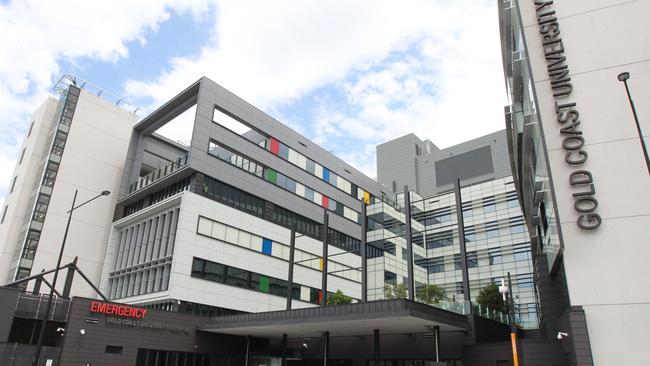 The busy Gold Coast University Hospital at Parkwood. Picture Mike Batterham