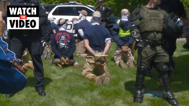 31 ‘patriot Front Members Arrested Near Idaho Pride Event