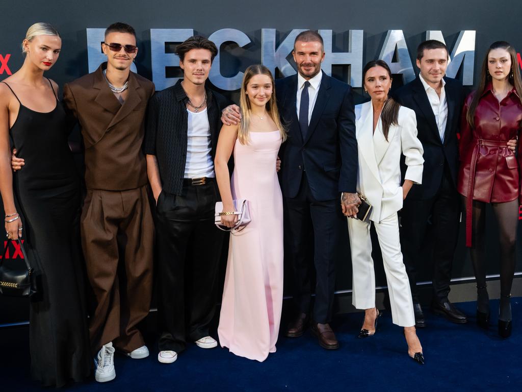 All is not well within the Beckham family following David’s 50th birthday celebrations. Picture: WireImage