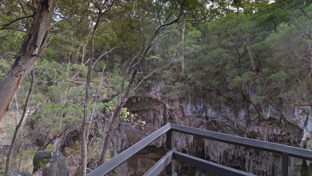 Brides Cave is a popular abseiling spot in Western Australia. Picture: Google Maps