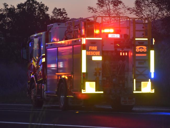 firetruck qfes firies night Picture: Lillian Watkins generic