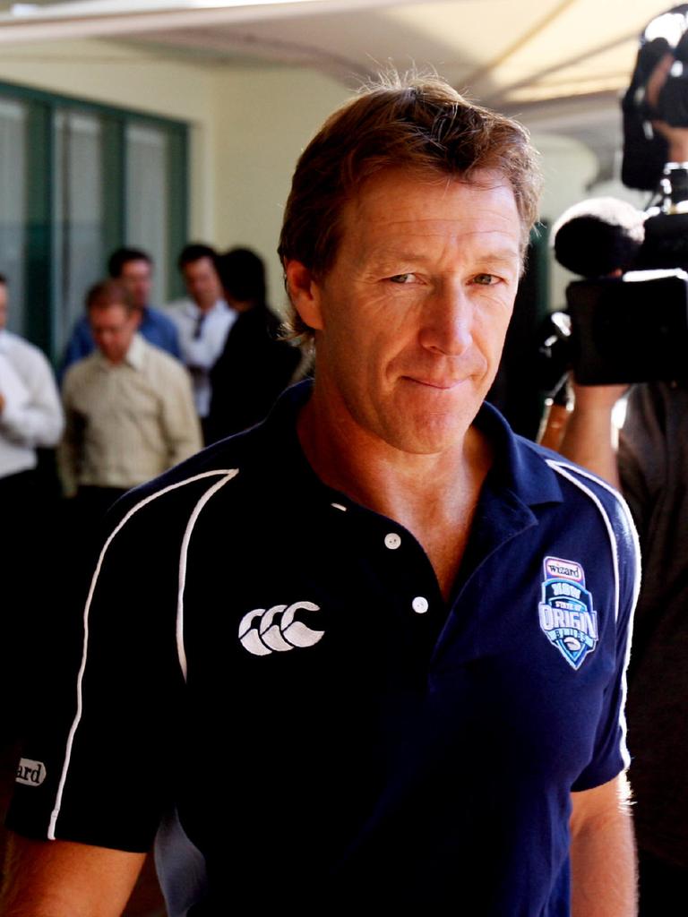 Craig Bellamy as NSW coach back in 2008.