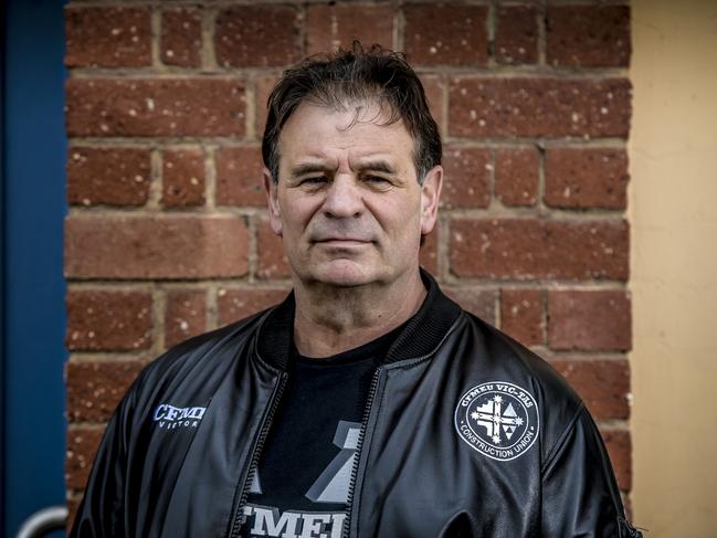 Wednesday August 24 2022 SA WEEKEND - John Setka. CFMEU leader John Setka pictured in Adelaide. Picture: Roy VanDerVegt