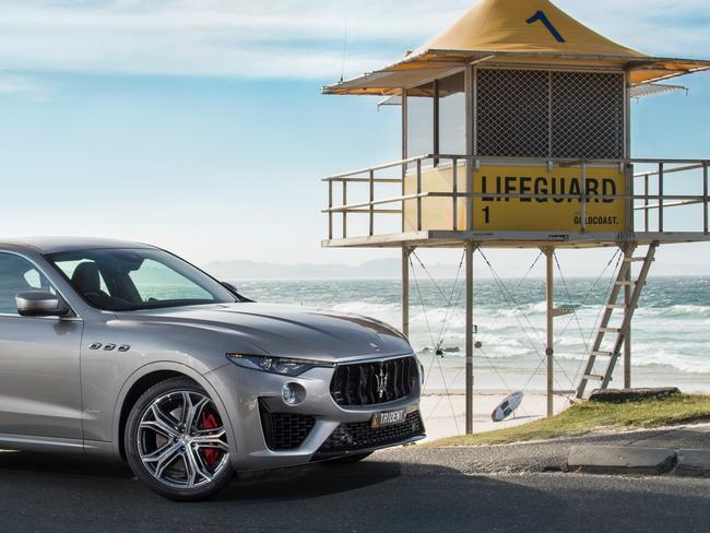 Maserati’s 350hp Levante is its “most accessible” model with a price tag of $125,000.