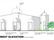 Renders of the proposed appearance of the Ethiopian Christian Orthodox church rejected by the Melton council in October. Supplied: Melton City Council