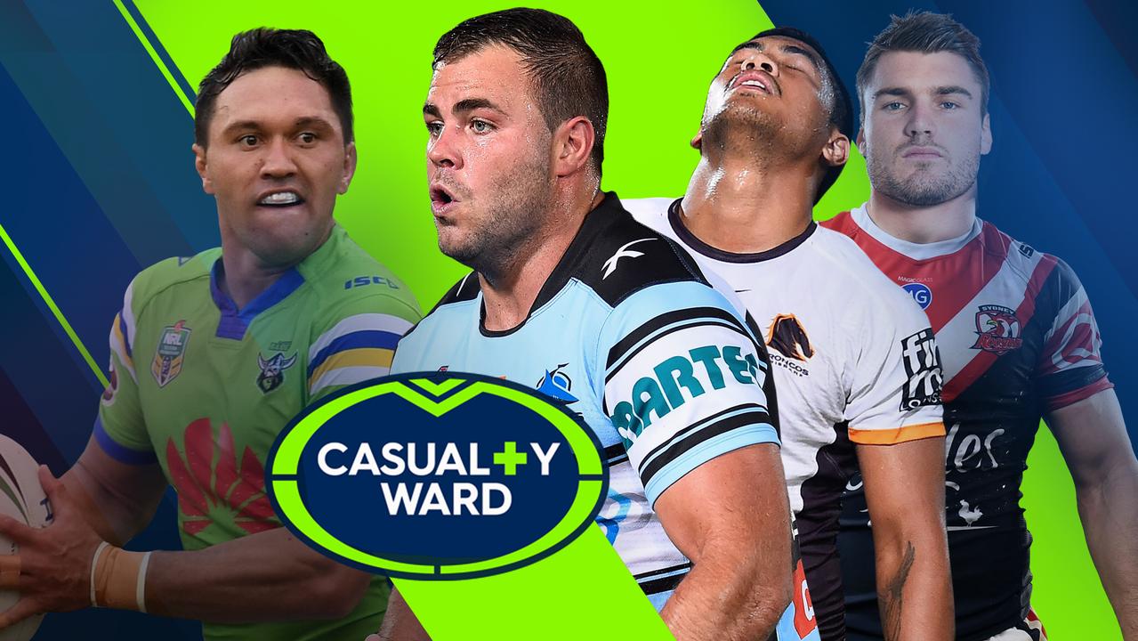 NRL Casualty Ward - full injury list.