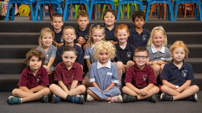 Wallington Primary School Prep T Back: Robbie Baring, Bowie Kingdom, Tyler Mc Millan, Alexander Hooper Middle: Maple Oataway, Tucker Mc Gillivray, Mialea Robinson, Myla Oeldrich, Annabelle Debeen Front: River Huxley, Liam Varela Szaraz, Aurora Bradbury, Blake Davis, Evie Morrissy