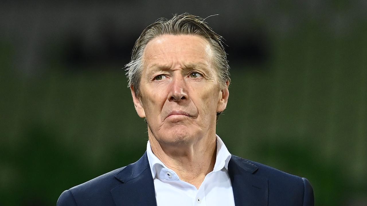 MELBOURNE, AUSTRALIA – AUGUST 26: Storm coach Craig Bellamy looks on following the round 24 NRL match between the Melbourne Storm and the Sydney Roosters at AAMI Park on August 26, 2022, in Melbourne, Australia. (Photo by Quinn Rooney/Getty Images)