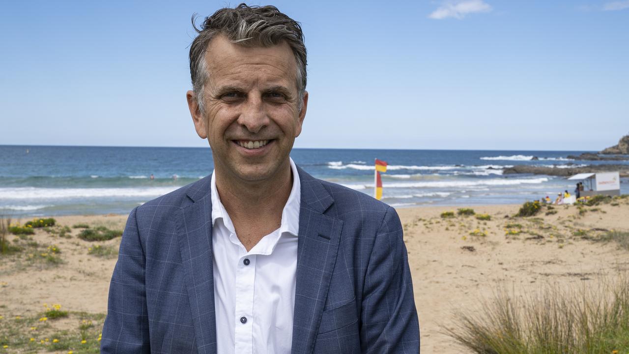 Receiving the blessing of PM Scott Morrison to try his hand at federal politics saw Andrew Constance remove himself as a competitor to Dominic Perrottet. Picture: Martin Rainer Helmreich