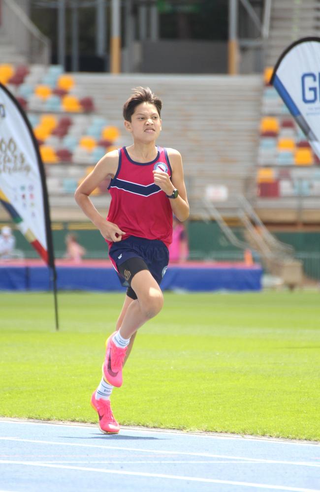 GPS Track and Field Junior Championships action.