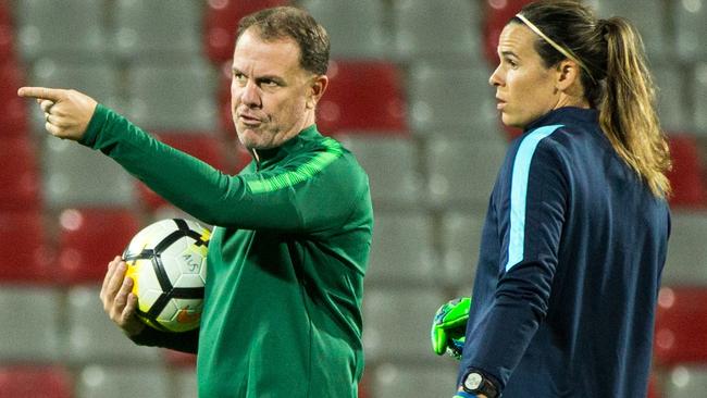 Alen Stajcic was sacked as Matildas coach in January. Picture: Val Migliaccio