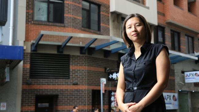 Wenee Yap hopes to use her savings and buy a fraction of a home. Picture: Bob Barker