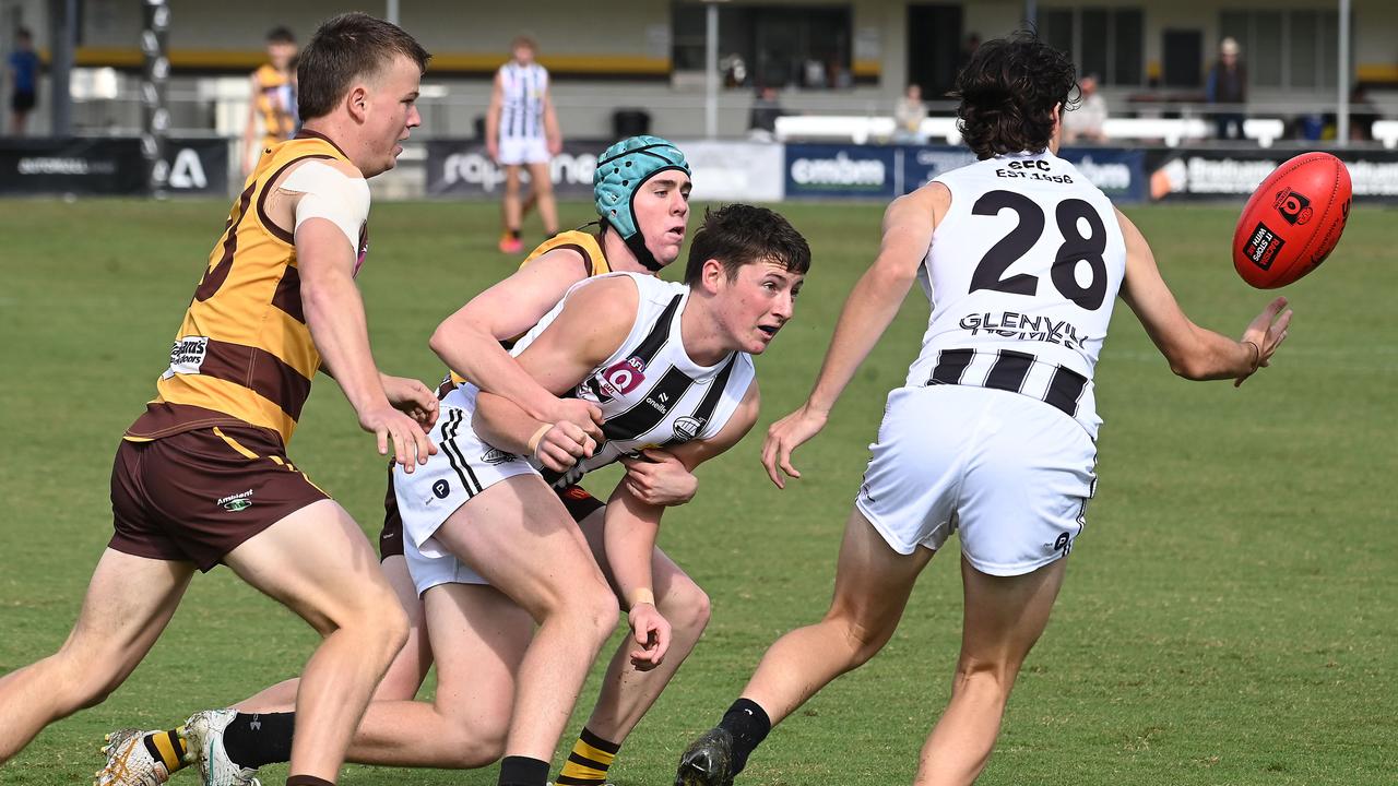 Action from Sherwood’s clash against Aspley earlier this month. Picture, John Gass