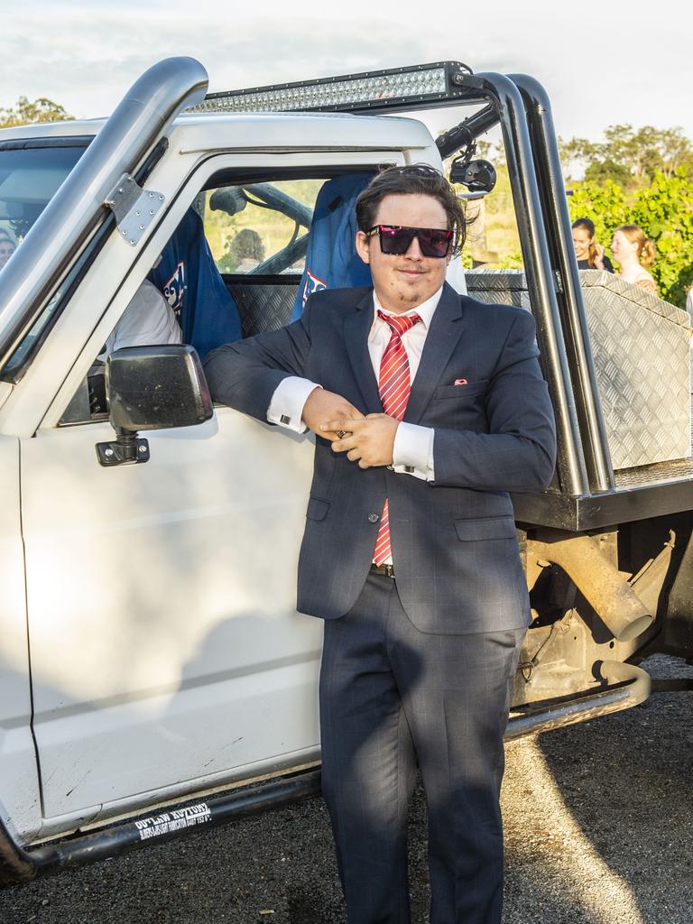 Jayden Birt. Mary MacKillop Catholic College formal at Rosalie House. Thursday, November 18, 2021. Picture: Nev Madsen.