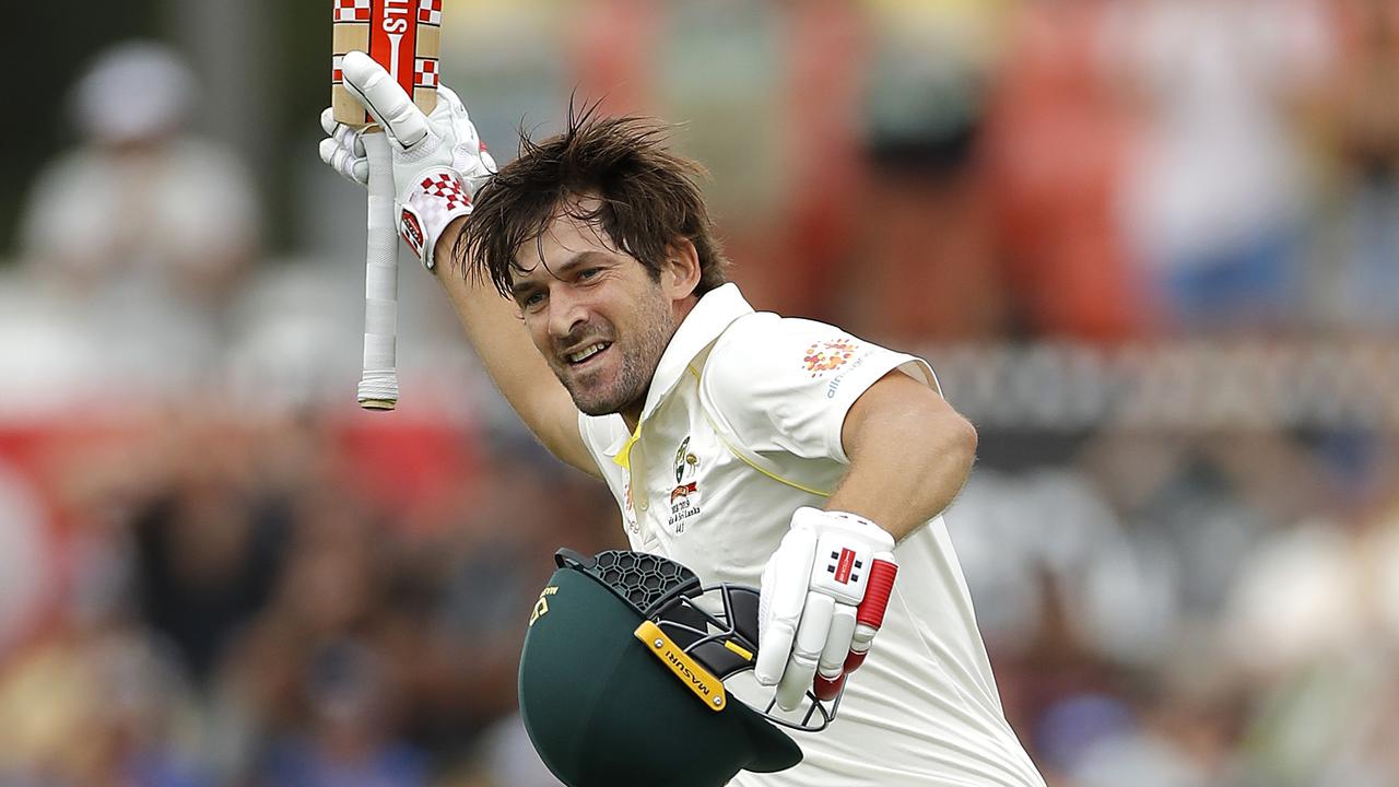 Australia's Joe Burns scored has now scored four Test centuries.