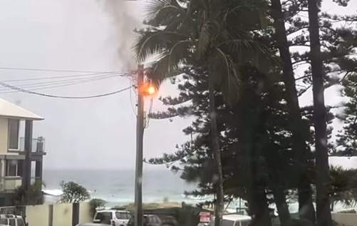 Power outage in Mermaid. pic: supplied