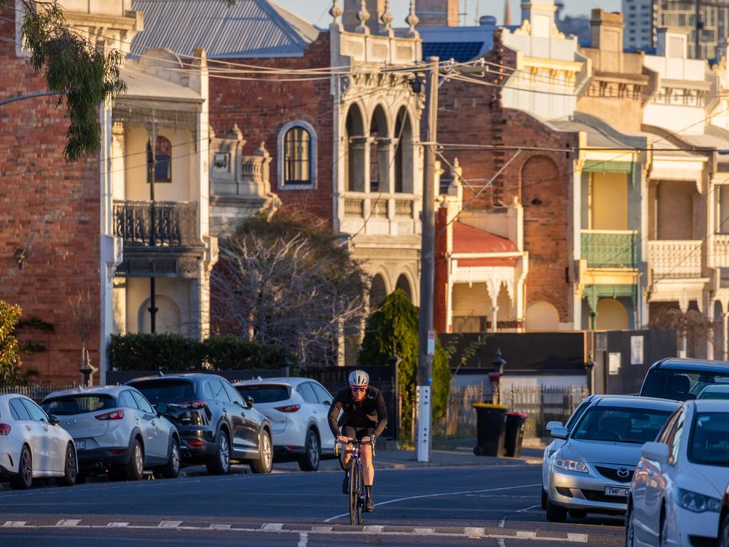 Fitzroy North is known for its wide streets lined with Victorian terraces and home to Edinburgh Gardens. Picture: Jason Edwards