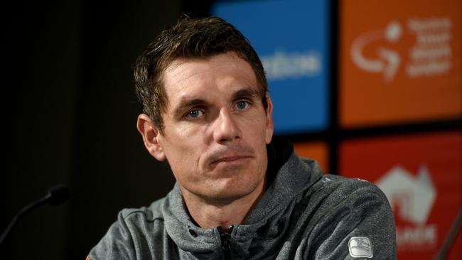 Pre-race TDU press conference. Daryl Impey. Picture: Tricia Watkinson