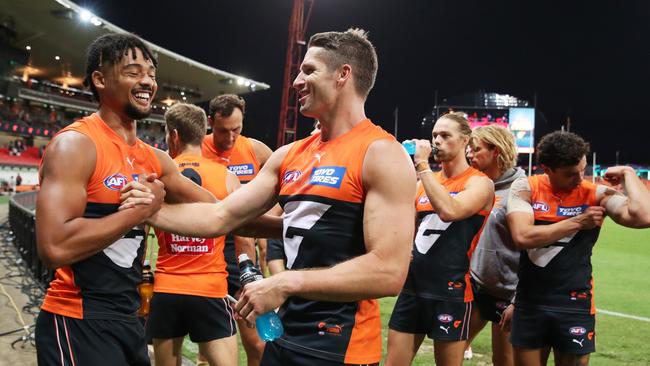 The Giants are looking to put a 0-2 start to the season behind them. Picture: Matt King/AFL Photos/via Getty Images