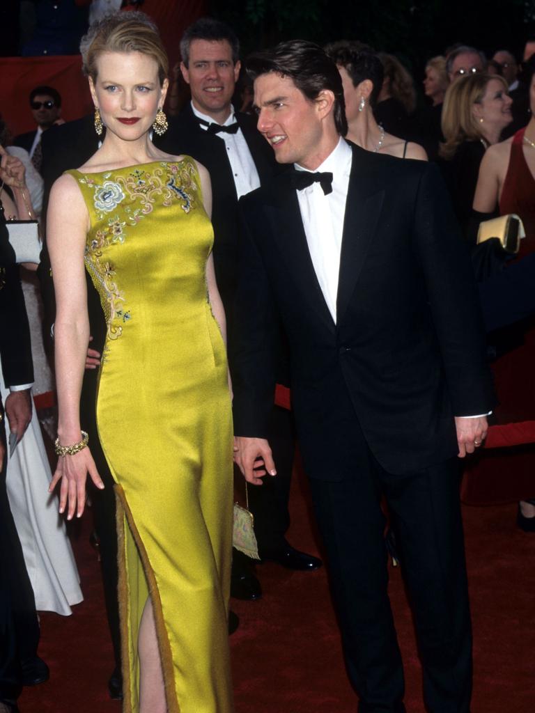 Nicole Kidman and Tom Cruise. Picture: Kevin Mazur.