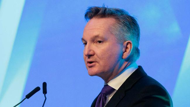 Climate Change Minister Chris Bowen. Picture: AFP