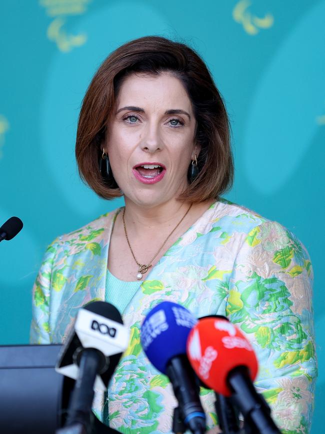 Federal Sport Minister Anika Wells. Picture: Brendon Thorne/Getty Images